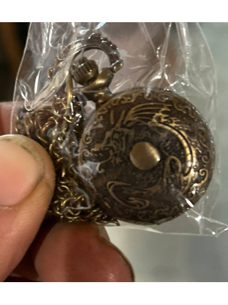 Taschenuhr Chinesischer Drache Lóng (klein) 4 Produktbild